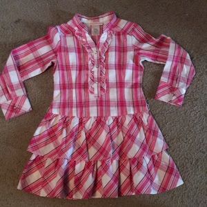 American Girl plaid dress 8 never worn
